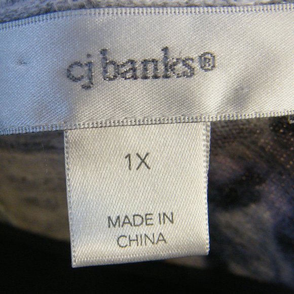 CJ BANKS Floral Sweater - Picture 4 of 5